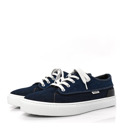 Hermes Denim Mens Envy Sneakers 43 Bleu 3 of 8