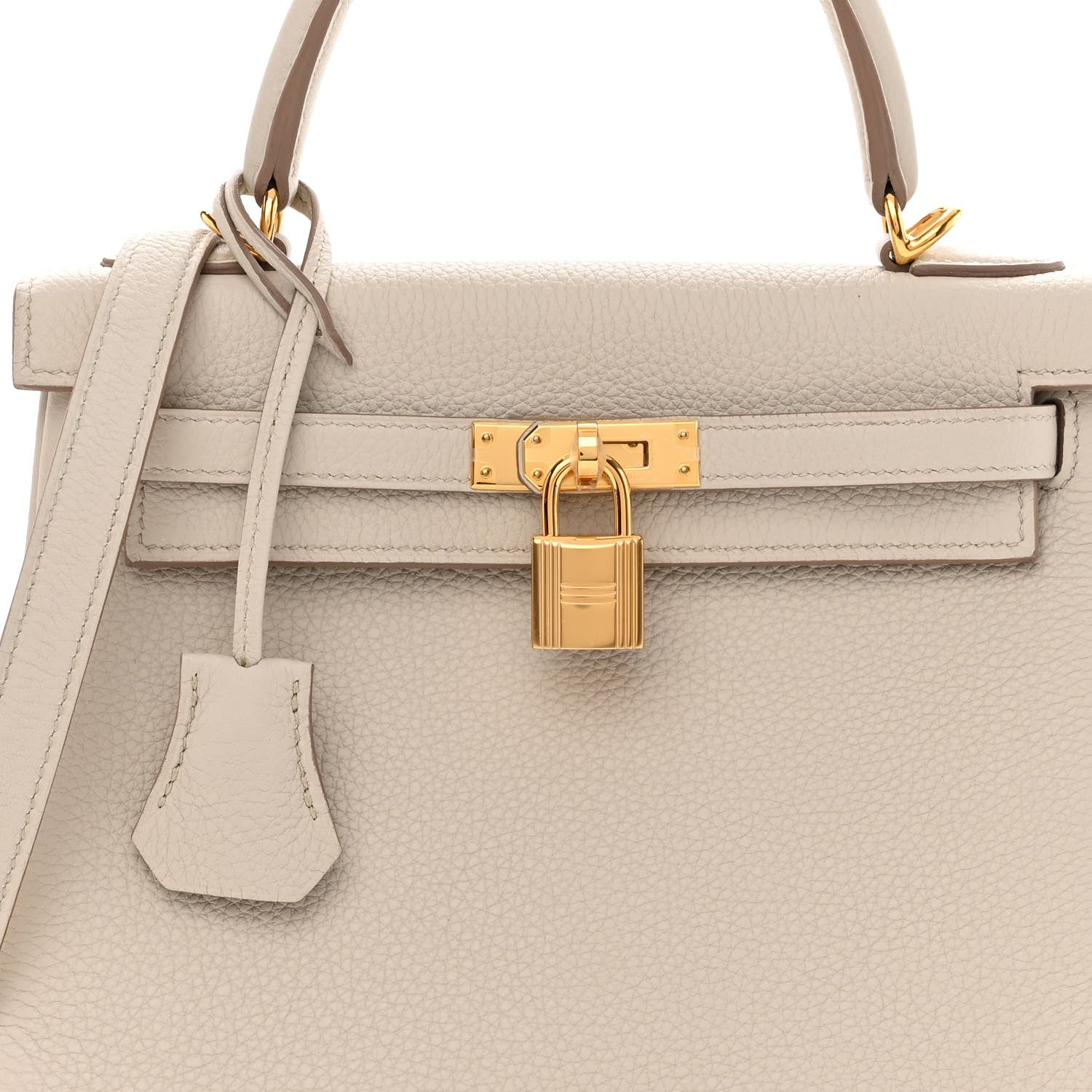 Hermes Togo Kelly Retourne 25 Beton 7 of 9