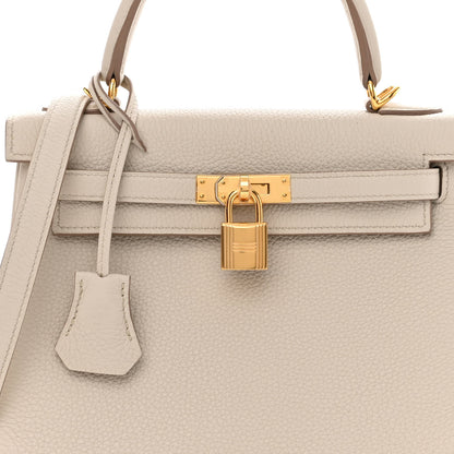 Hermes Togo Kelly Retourne 25 Beton 7 of 9