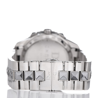 Christian Dior Stainless Steel Sapphire 38mm Christal Chronograph Quartz Watch Grey 4 of 8