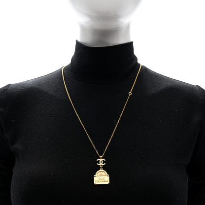 Chanel Metal CC Rue Cambon Necklace Gold 2 of 5