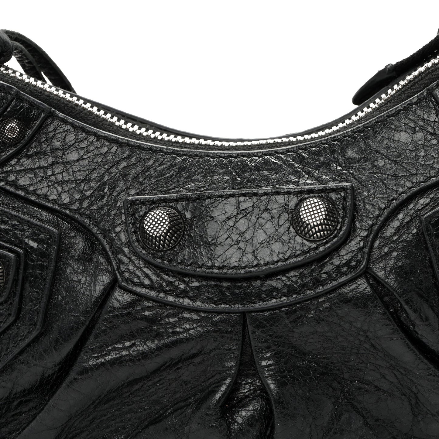Agneau Arena Le Cagole Shoulder Bag XS Black