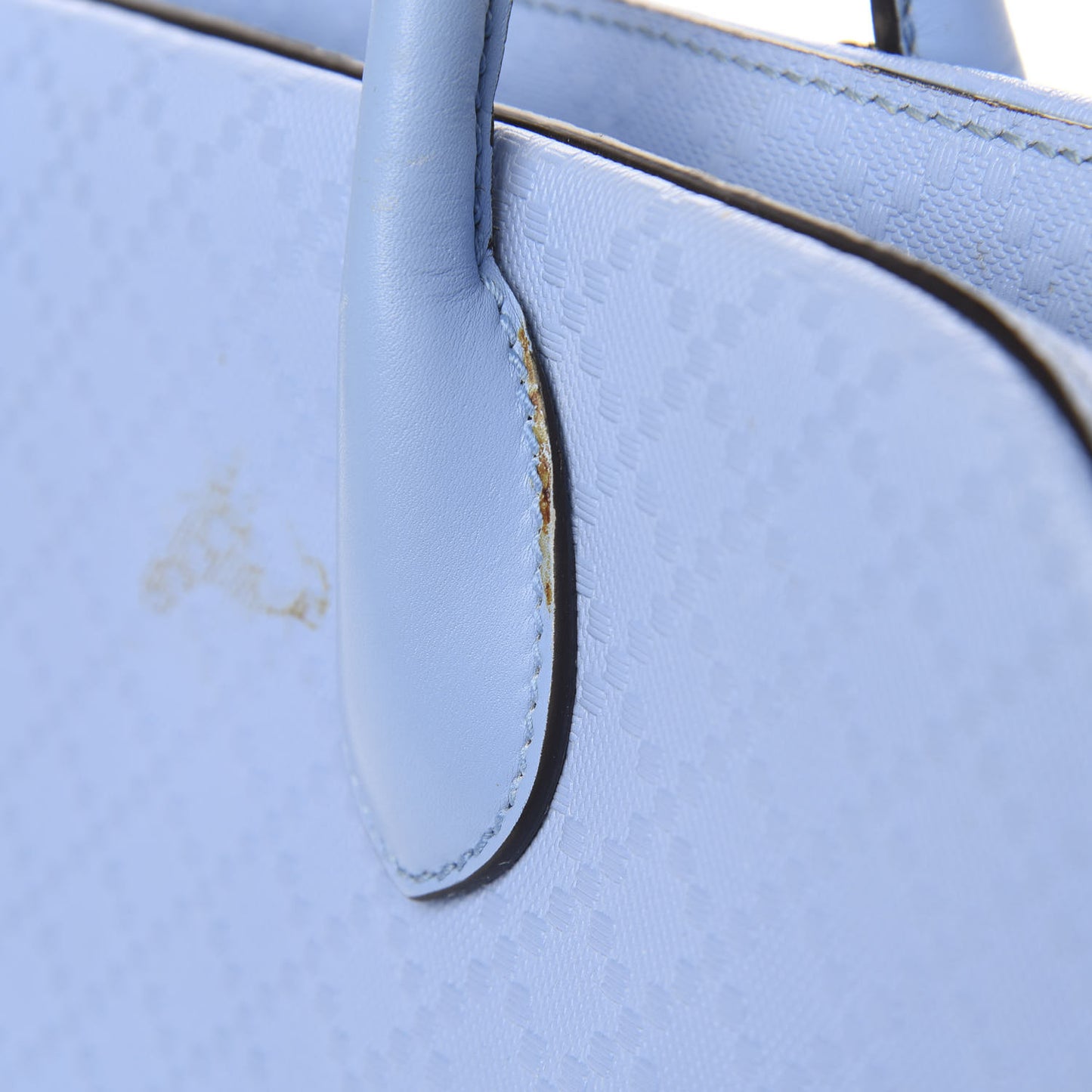 Bright Diamante Top Handle Bag Mineral Blue