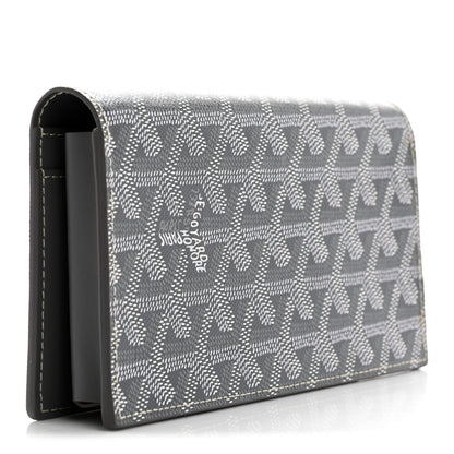 Goyard Goyardine Long Bi-Fold Wallet Grey 3 of 7