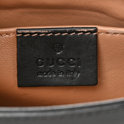 Gucci Nappa Pearl Studded Mini Queen Margaret Broadway Shoulder Bag Black 6 of 17