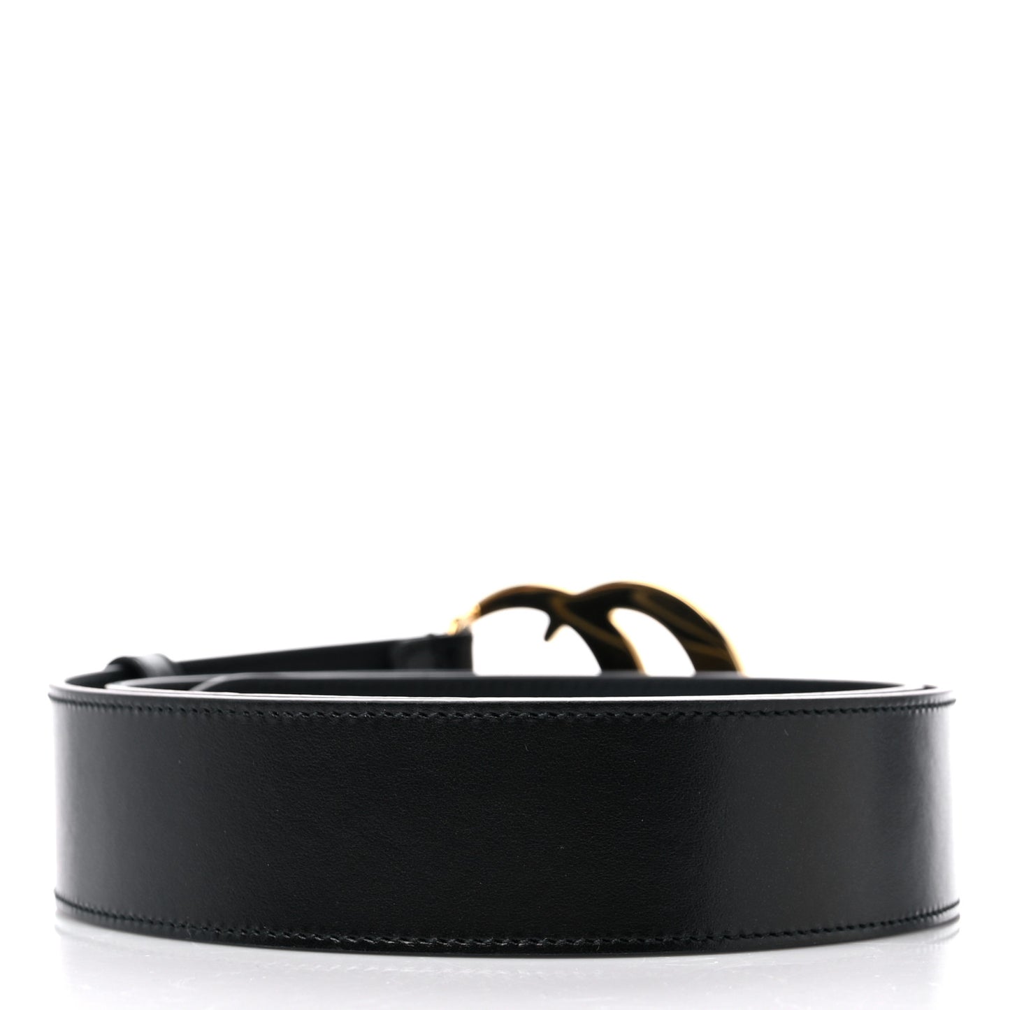 Plutone Calfskin Double G 40mm Belt 95 38 Black
