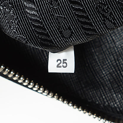 Prada Tessuto Nylon Saffiano Tartan Print Satchel Bianco Dis Tartan 7 of 9