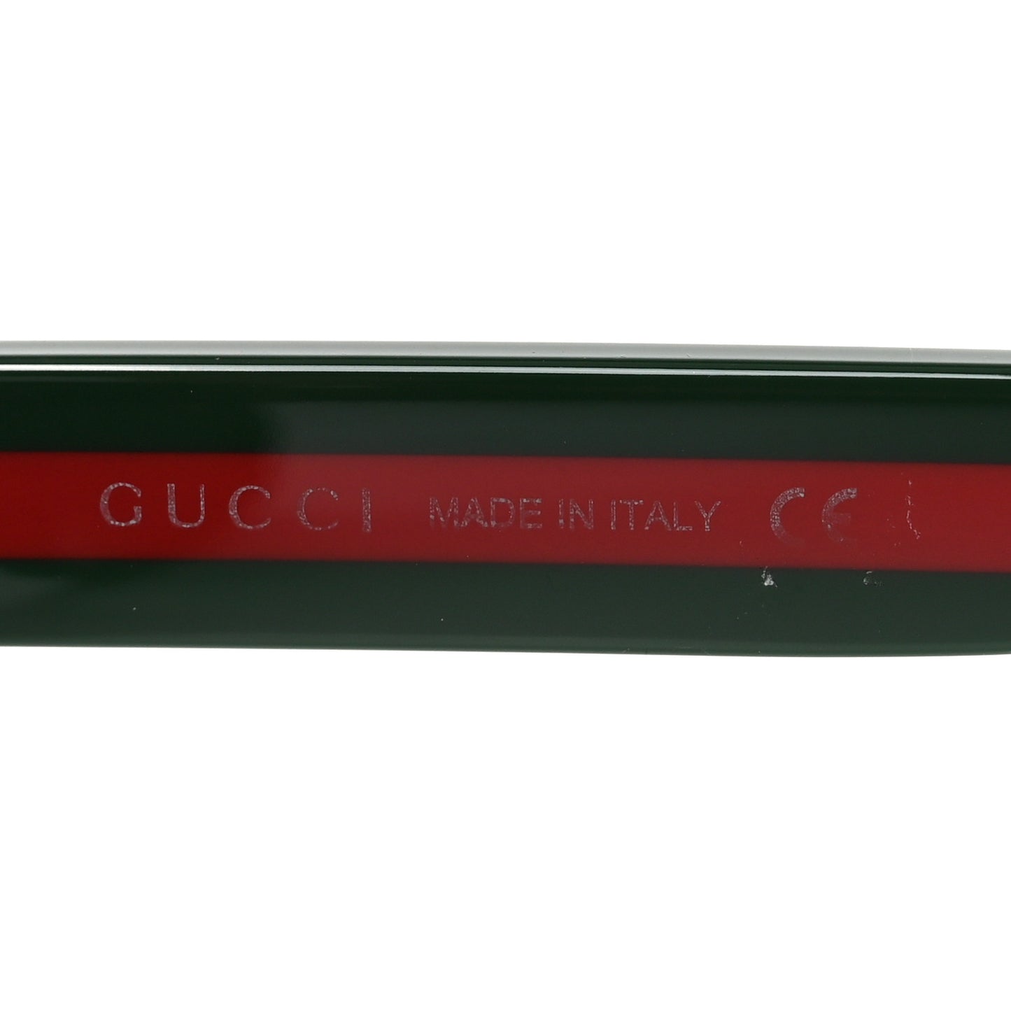 Acetate Square Frame Web Sunglasses GG0340S Black
