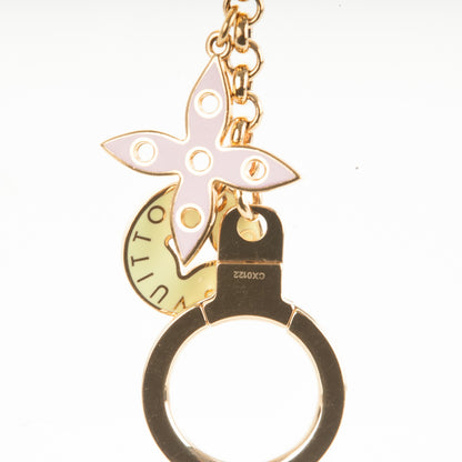 Louis Vuitton Enamel Looping Key Chain Bag Charm Multicolor 5 of 5