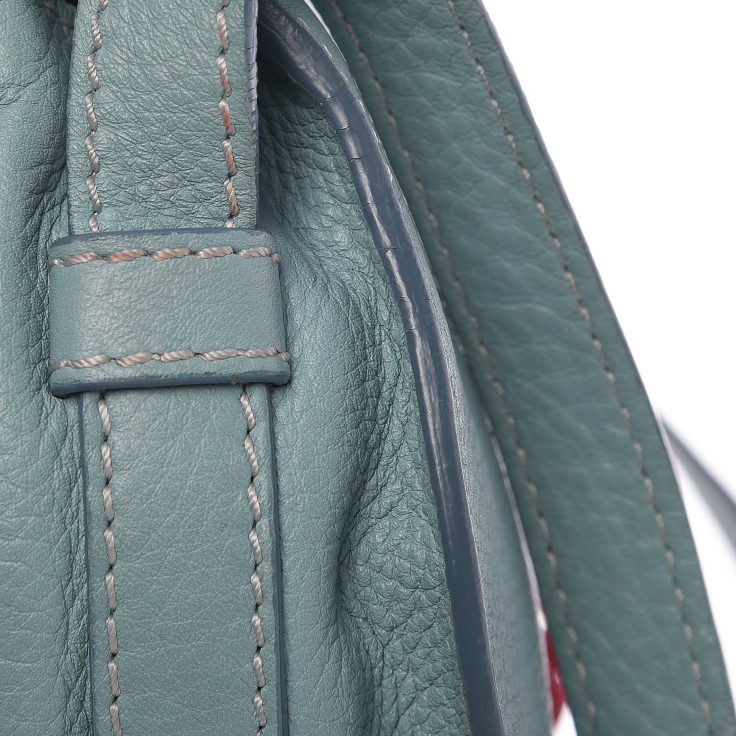 Chloe Calfskin Mini Marcie Round Crossbody Bag Fresh Mint 7 of 8