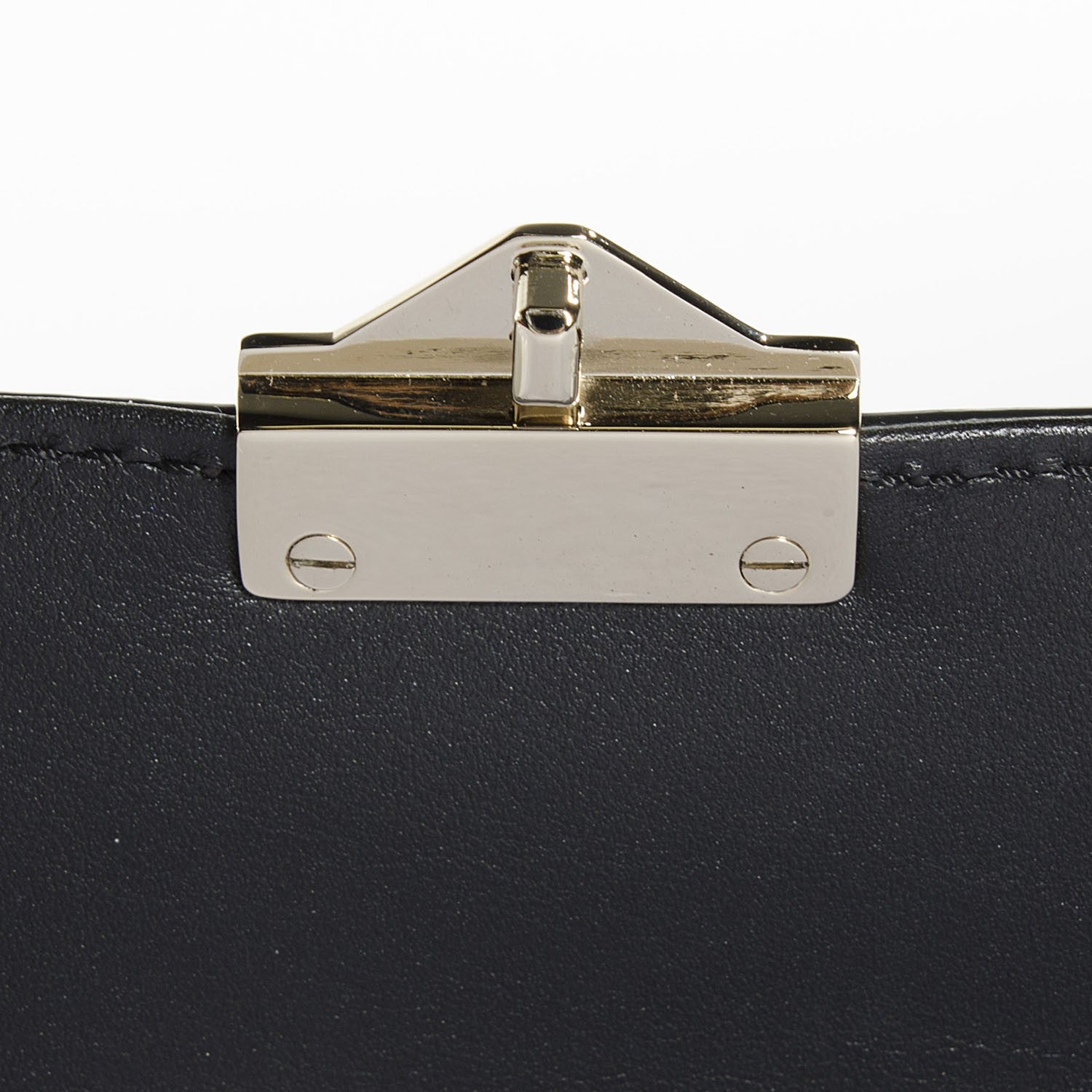 Valentino Garavani Vitello Mini Glam Lock Rockstud Flap Black 6 of 10