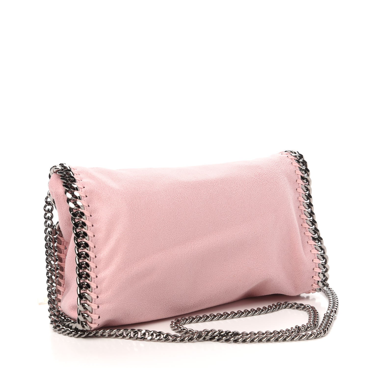 Stella McCartney Shaggy Deer Mini Falabella Tote Pink 3 of 10