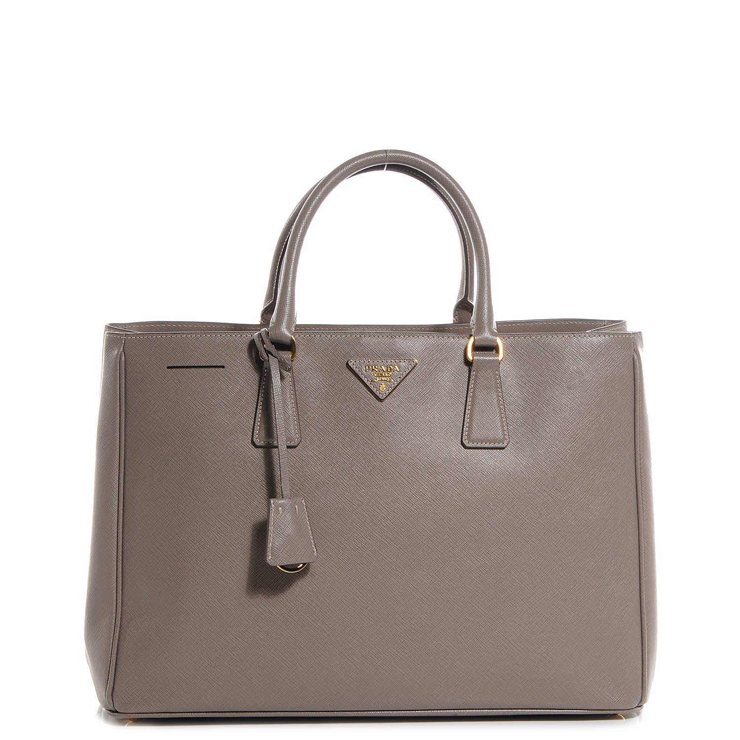 Prada Saffiano Lux Large Tote Argilla 1 of 9