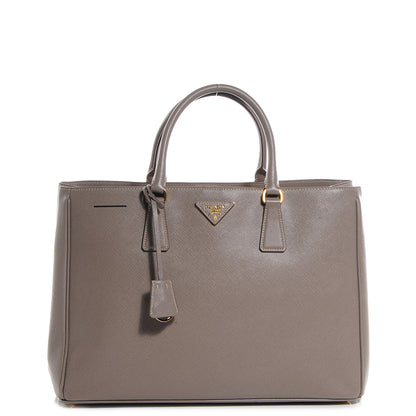 Prada Saffiano Lux Large Tote Argilla 1 of 9