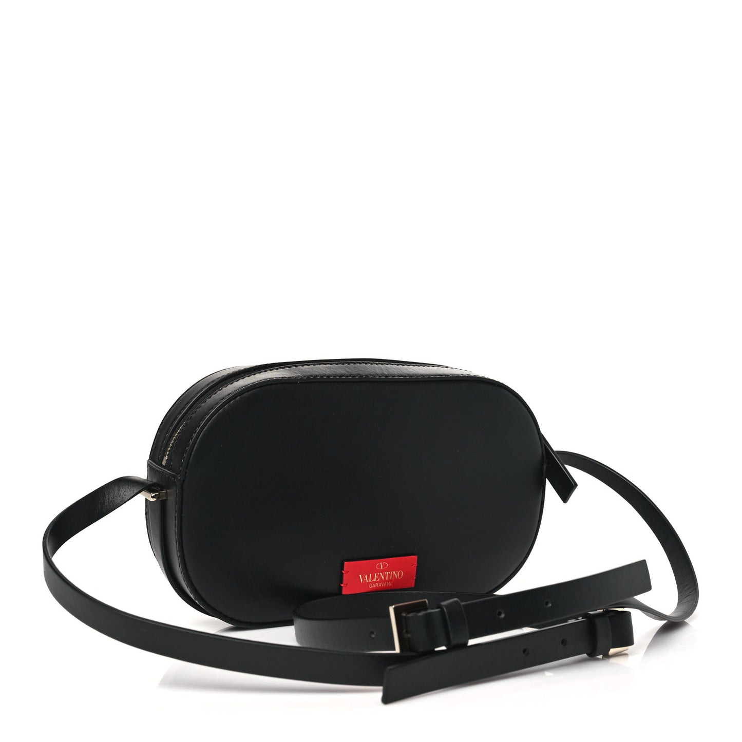 Calfskin VLogo Walk Crossbody Black