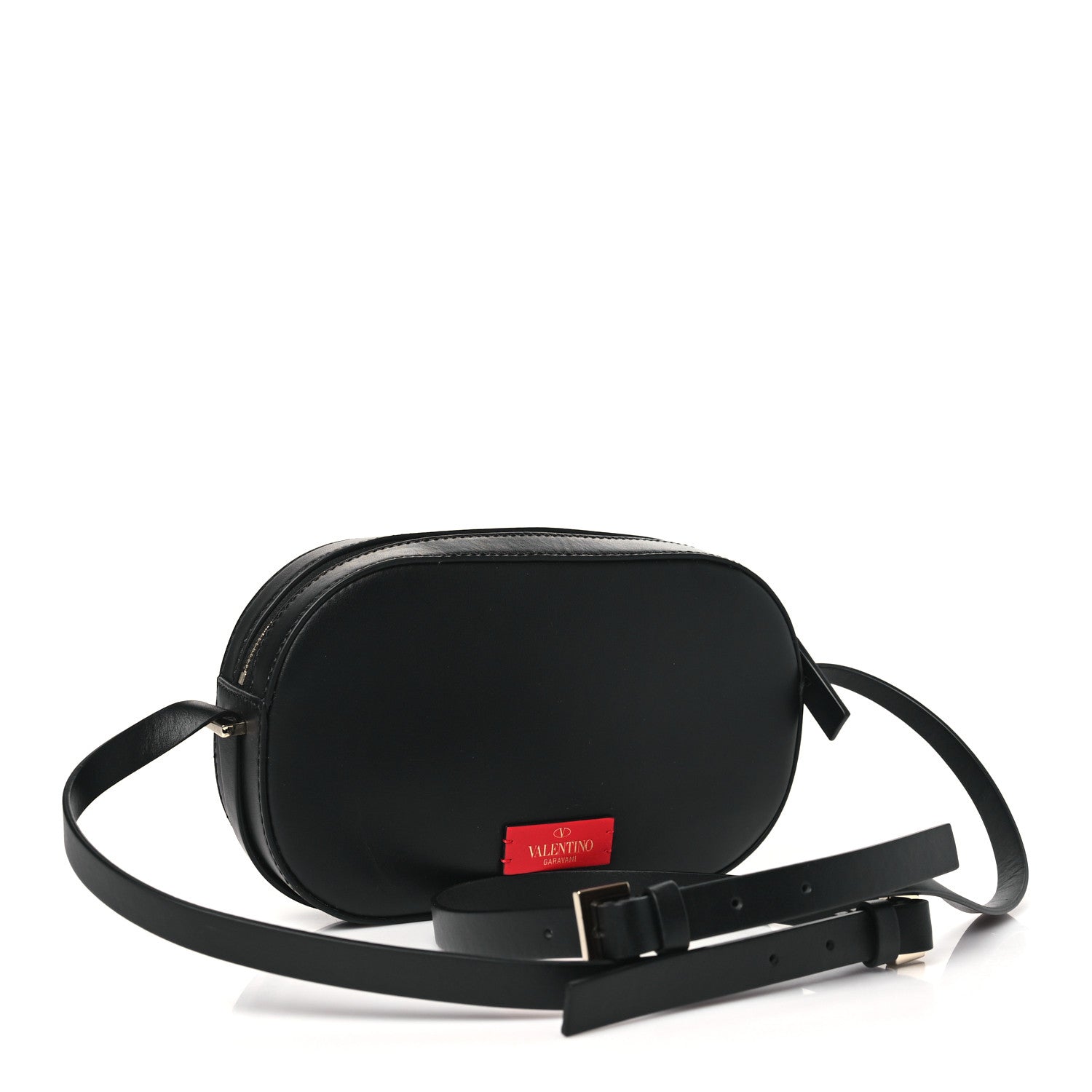 Valentino Garavani Calfskin VLogo Walk Crossbody Black 3 of 9