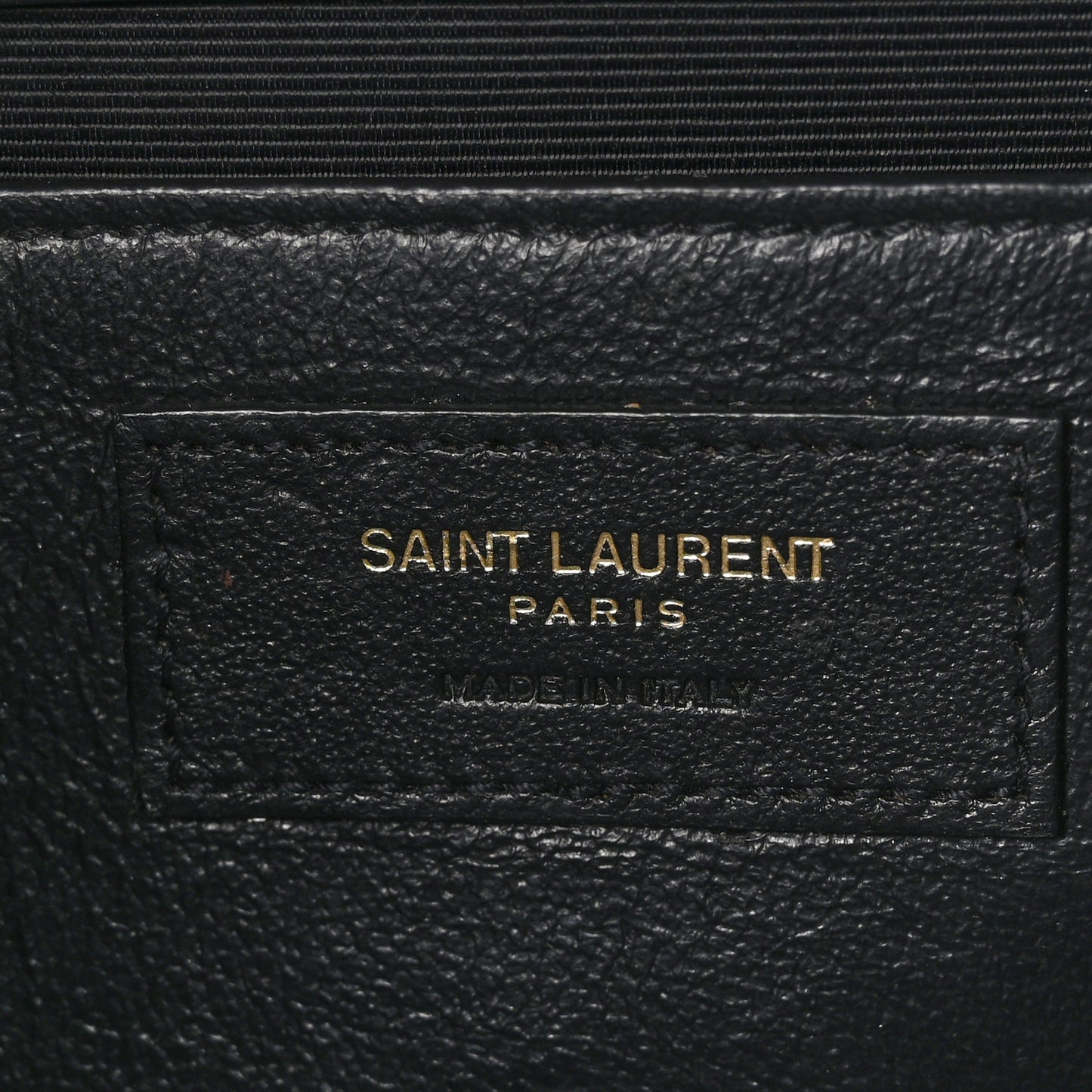 Grain De Poudre Medium Classic Monogram Kate Satchel Black