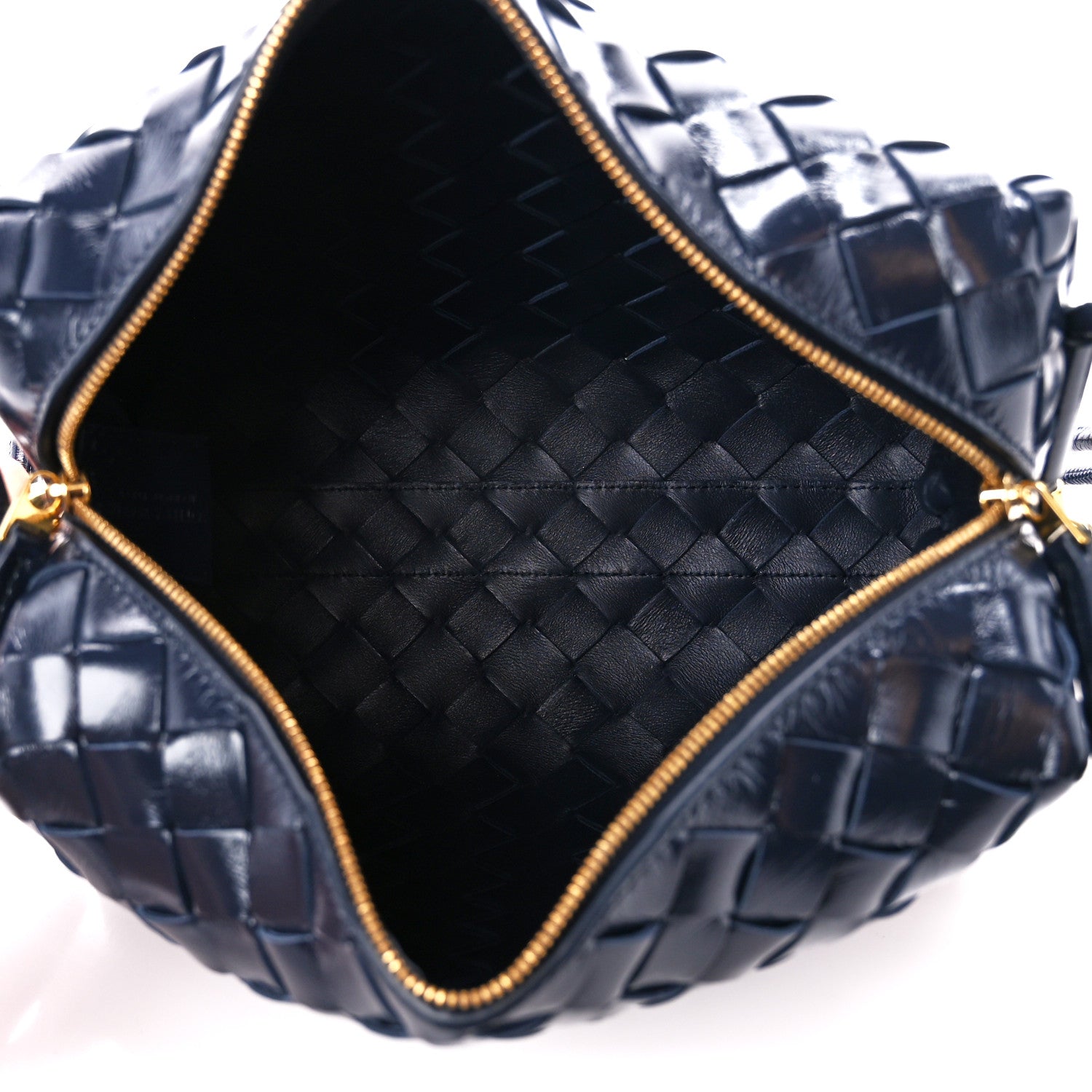 Bottega Veneta Polished Nappa Intrecciato Knot Small Loop Camera Bag Space 5 of 9