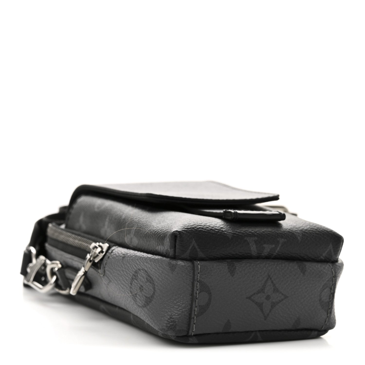 Louis Vuitton Monogram Eclipse Reverse Double Phone Pouch NM