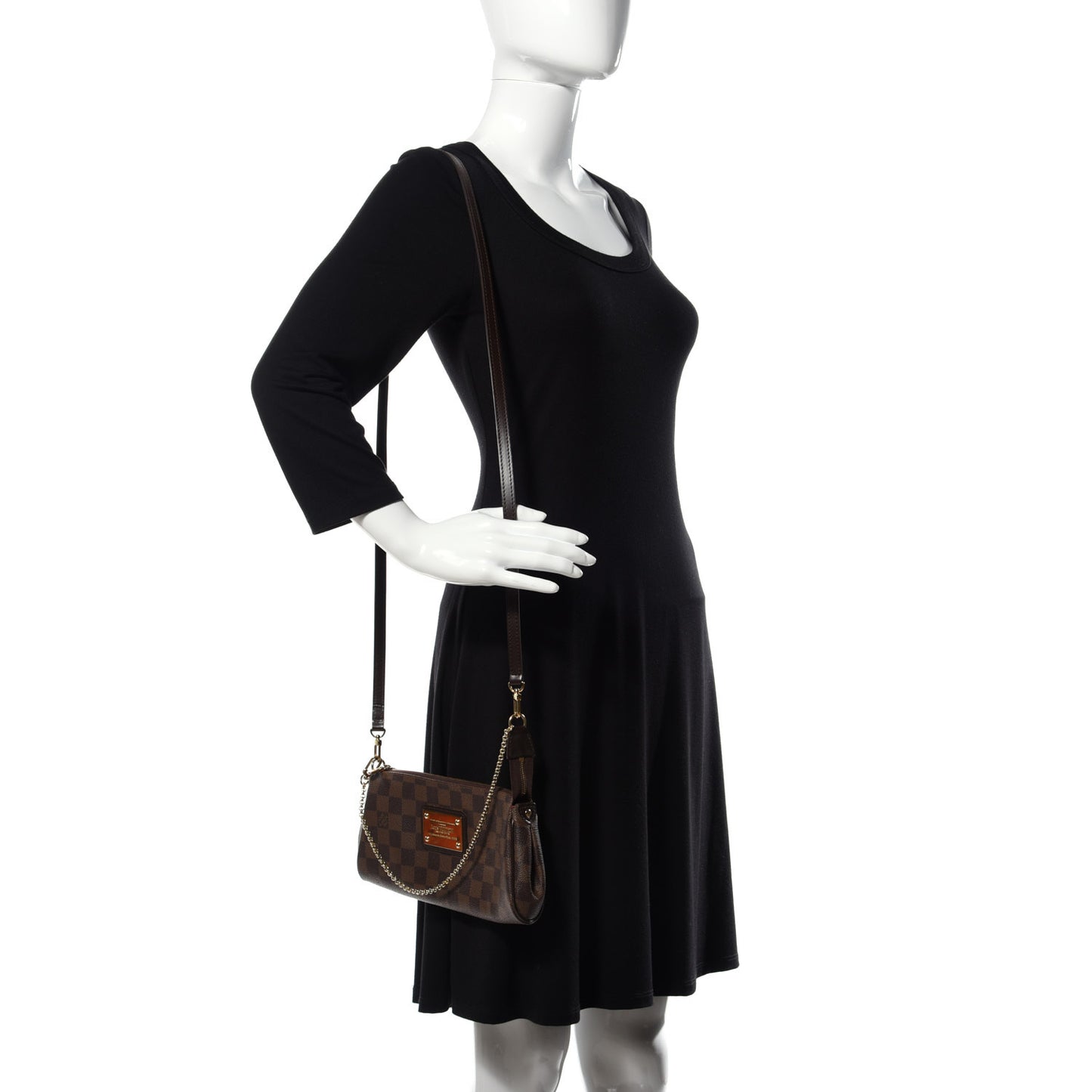 Damier Ebene Eva Clutch