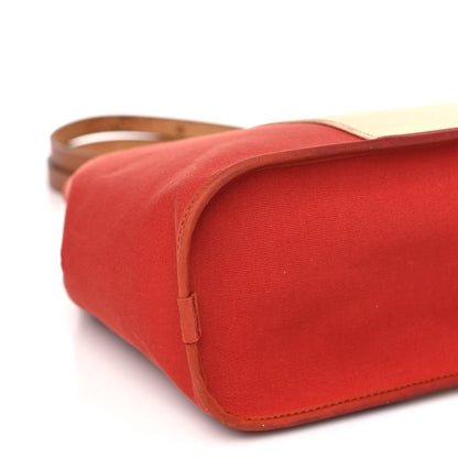 Hermes Toile Cabag 32 Grenat 8 of 12