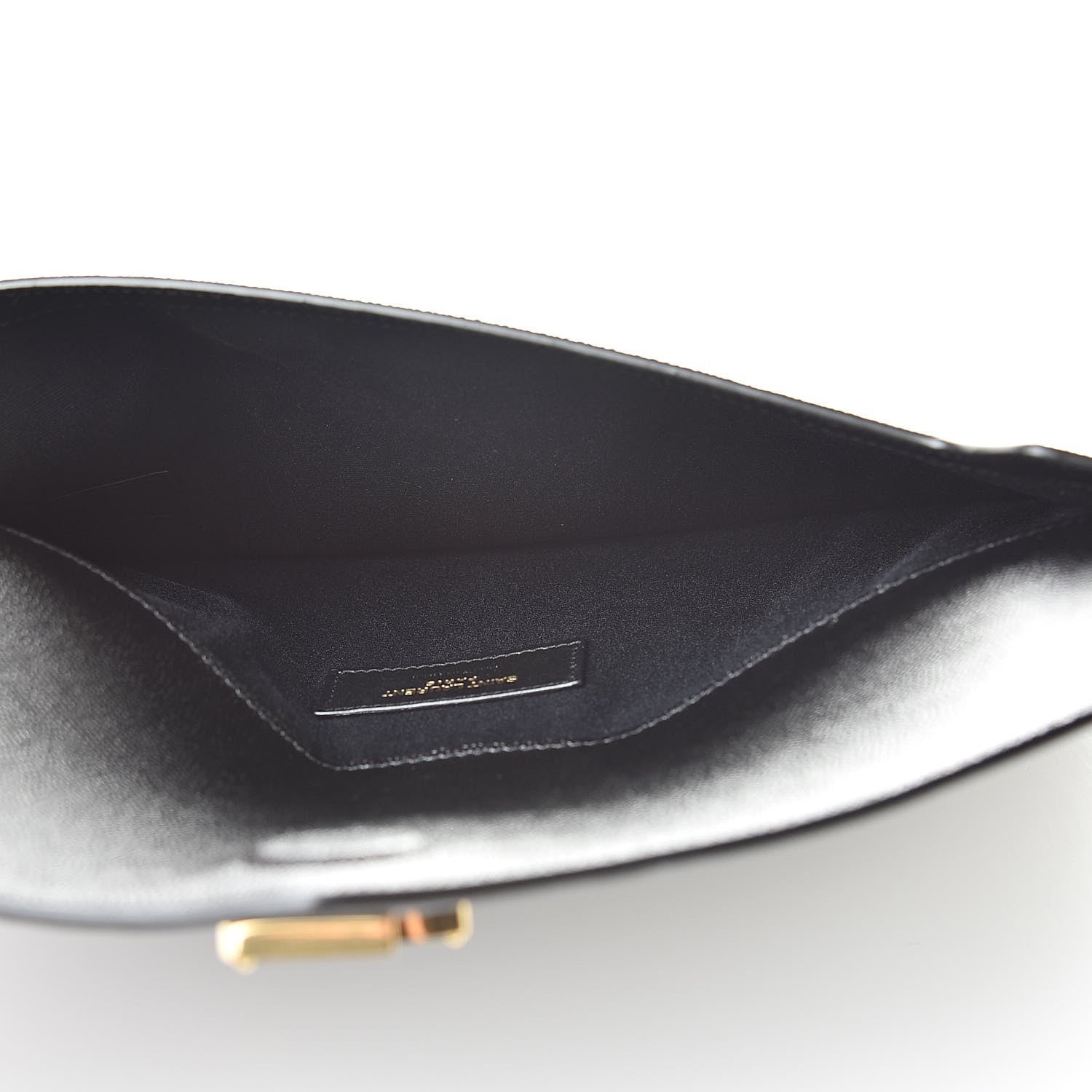 Saint Laurent Grain De Poudre Uptown Pouch Black 5 of 8