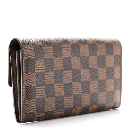Louis Vuitton Damier Ebene Sarah Wallet 3 of 12