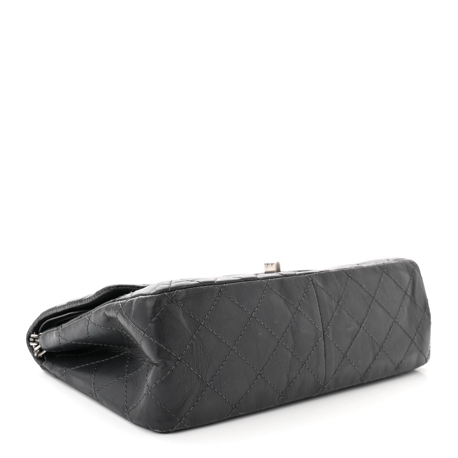Chanel Aged Calfskin Quilted 2.55 Reissue 226 Flap Grey 4 of 11