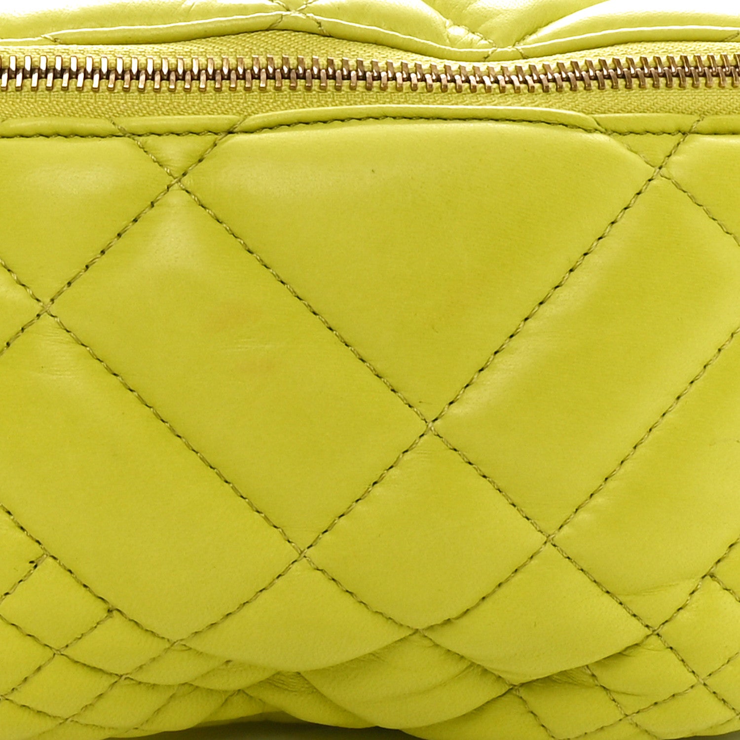 Versace Nappa Quilted Medusa Belt Bag Green 7 of 10