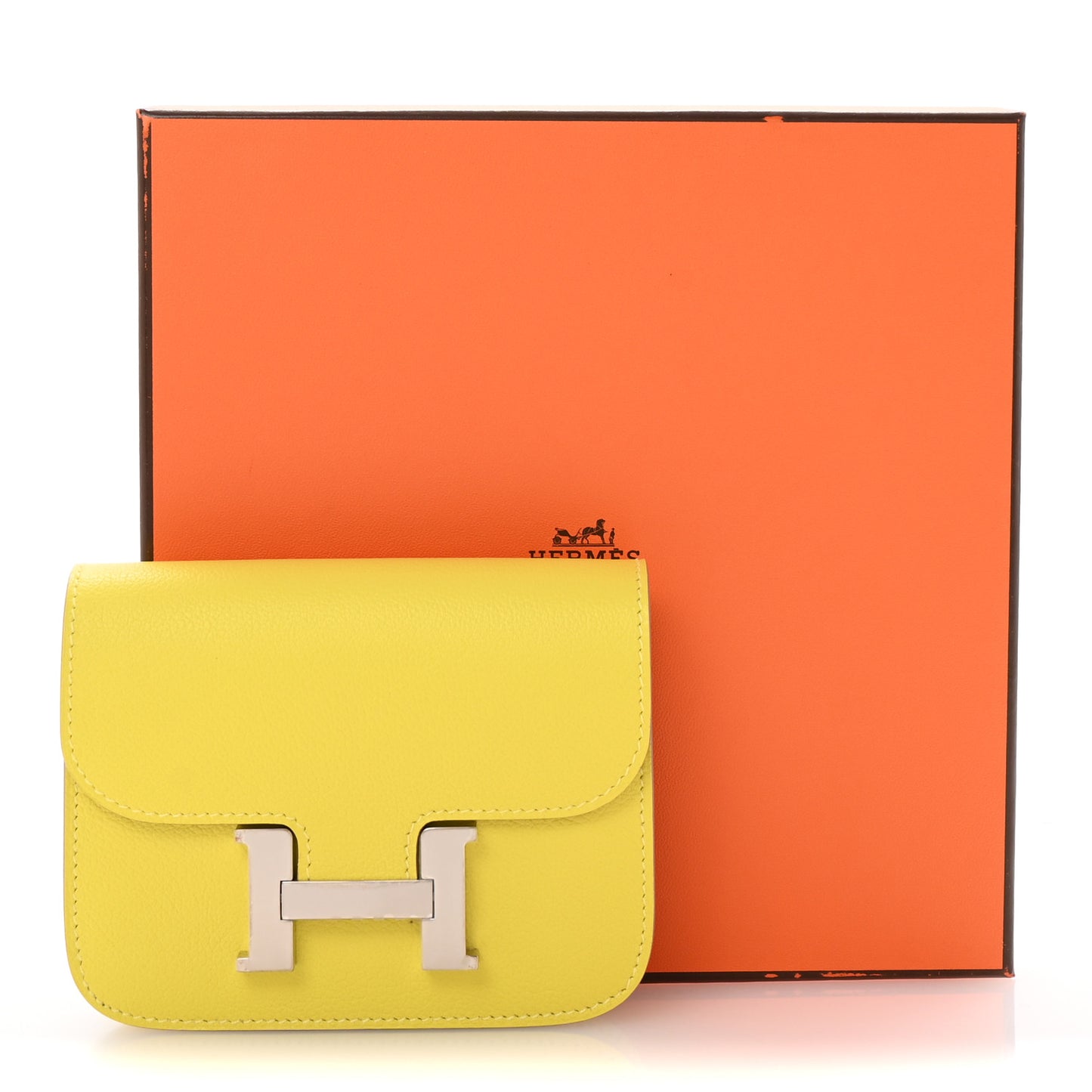 Evercolor Constance Slim Wallet Lime