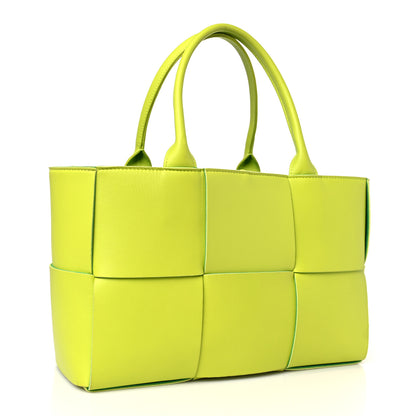 Bottega Veneta Nappa Maxi Intrecciato Small Arco Tote Acid 4 of 9