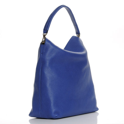 Burberry Grainy Calfskin Medium Cale Hobo Brilliant Blue 3 of 8