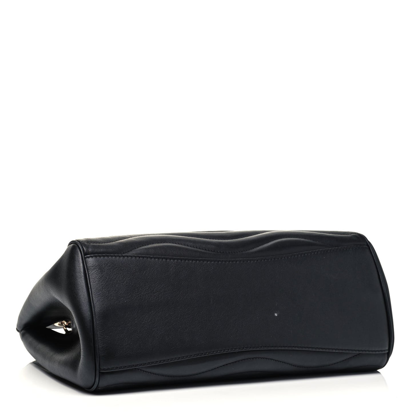 Calfskin New Wave Chain Tote Black