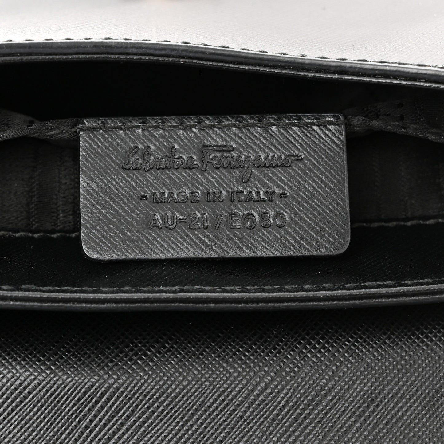 Saffiano Paris Crossbody Bag Black