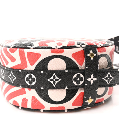 Louis Vuitton Monogram Giant Crafty Boite Chapeau Souple PM Creme Rouge Black 10 of 10