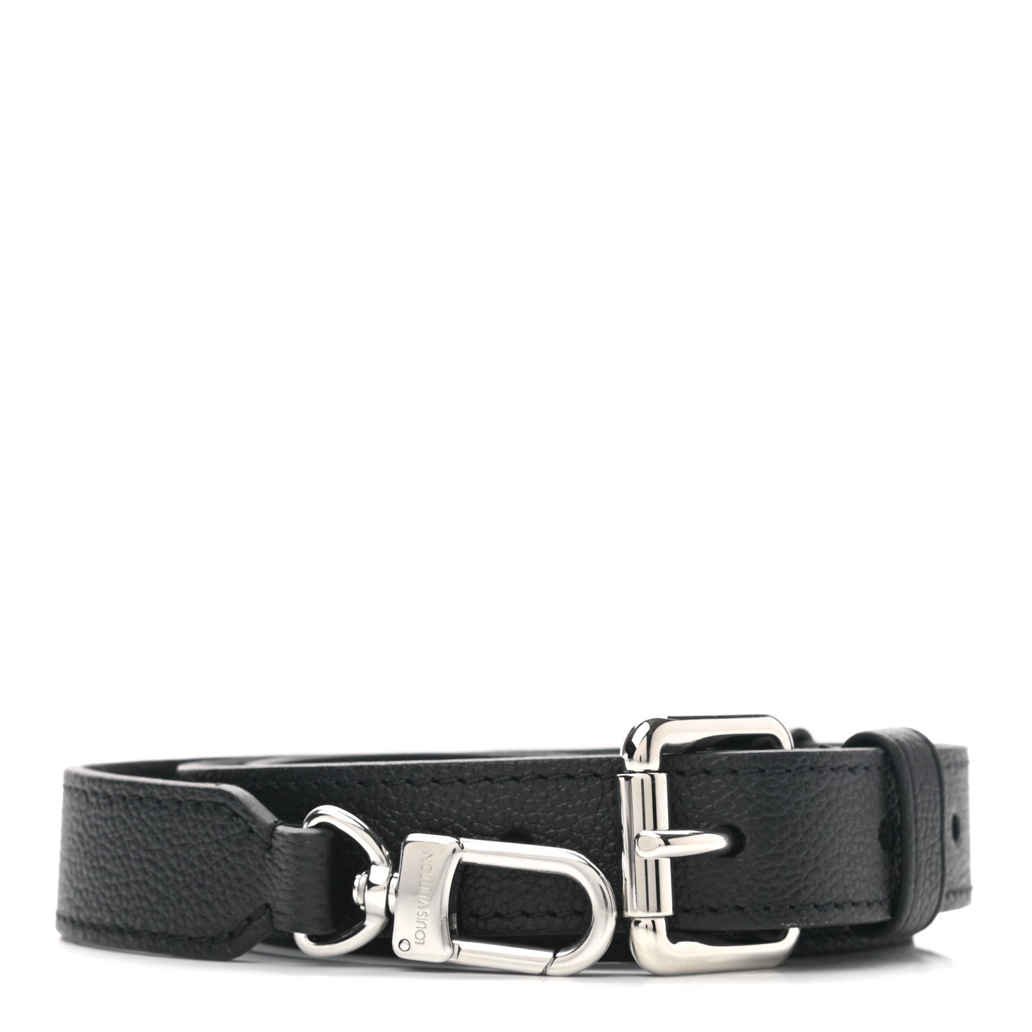 Louis Vuitton Taurillon Adjustable Shoulder Strap Black 1 of 4
