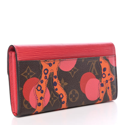 Louis Vuitton Epi Monogram Ramages Sarah Wallet 3 of 7