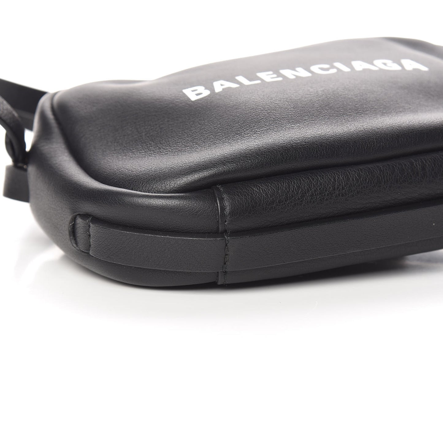 Calfskin Logo XS Everyday Camera Bag Black
