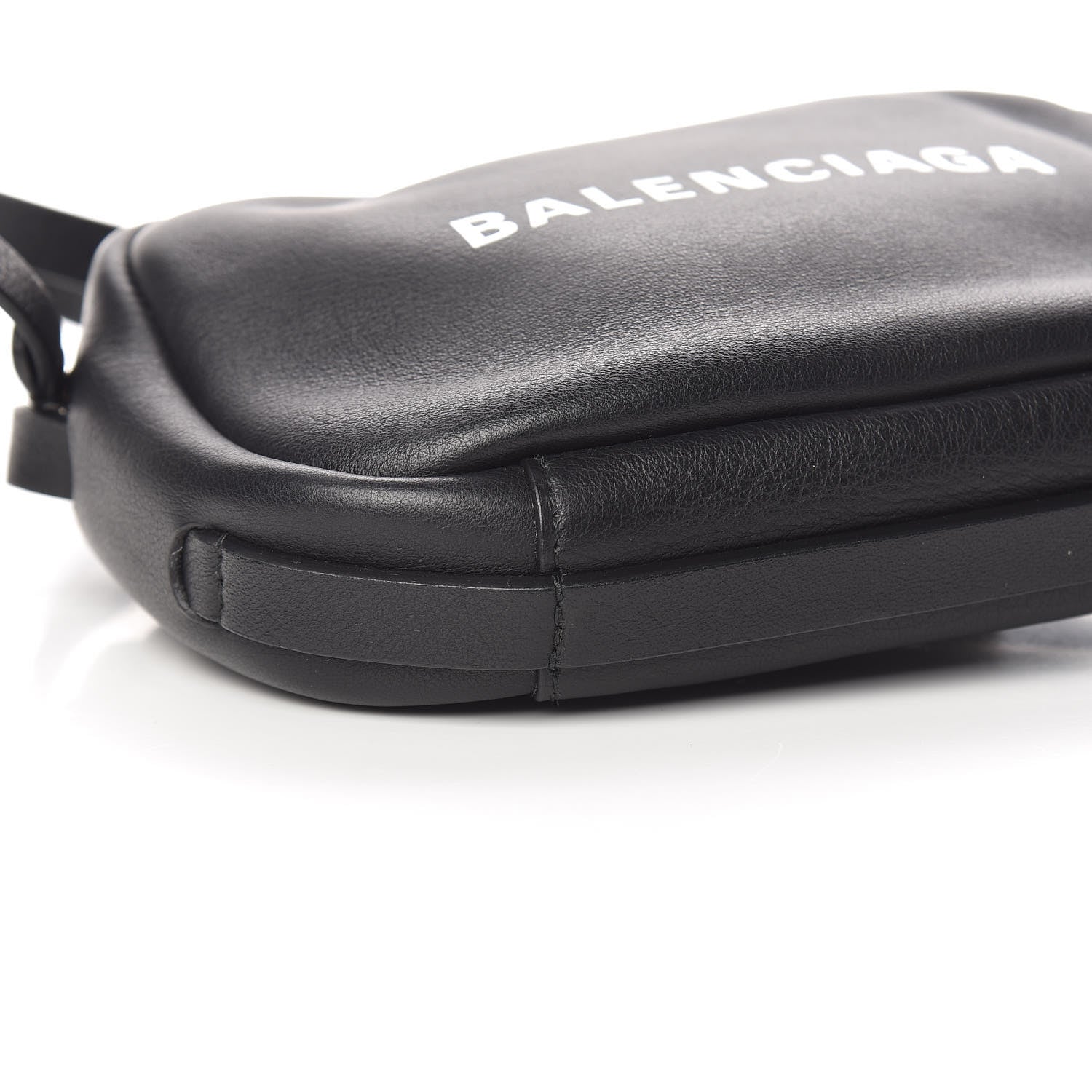 Balenciaga Calfskin Logo XS Everyday Camera Bag Black 5 of 10
