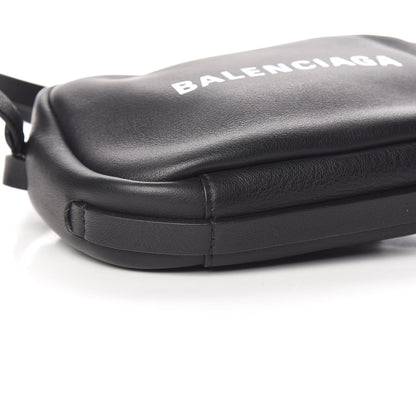 Balenciaga Calfskin Logo XS Everyday Camera Bag Black 5 of 10