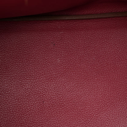 Hermes Taurillon Clemence Birkin 35 Rubis 11 of 18