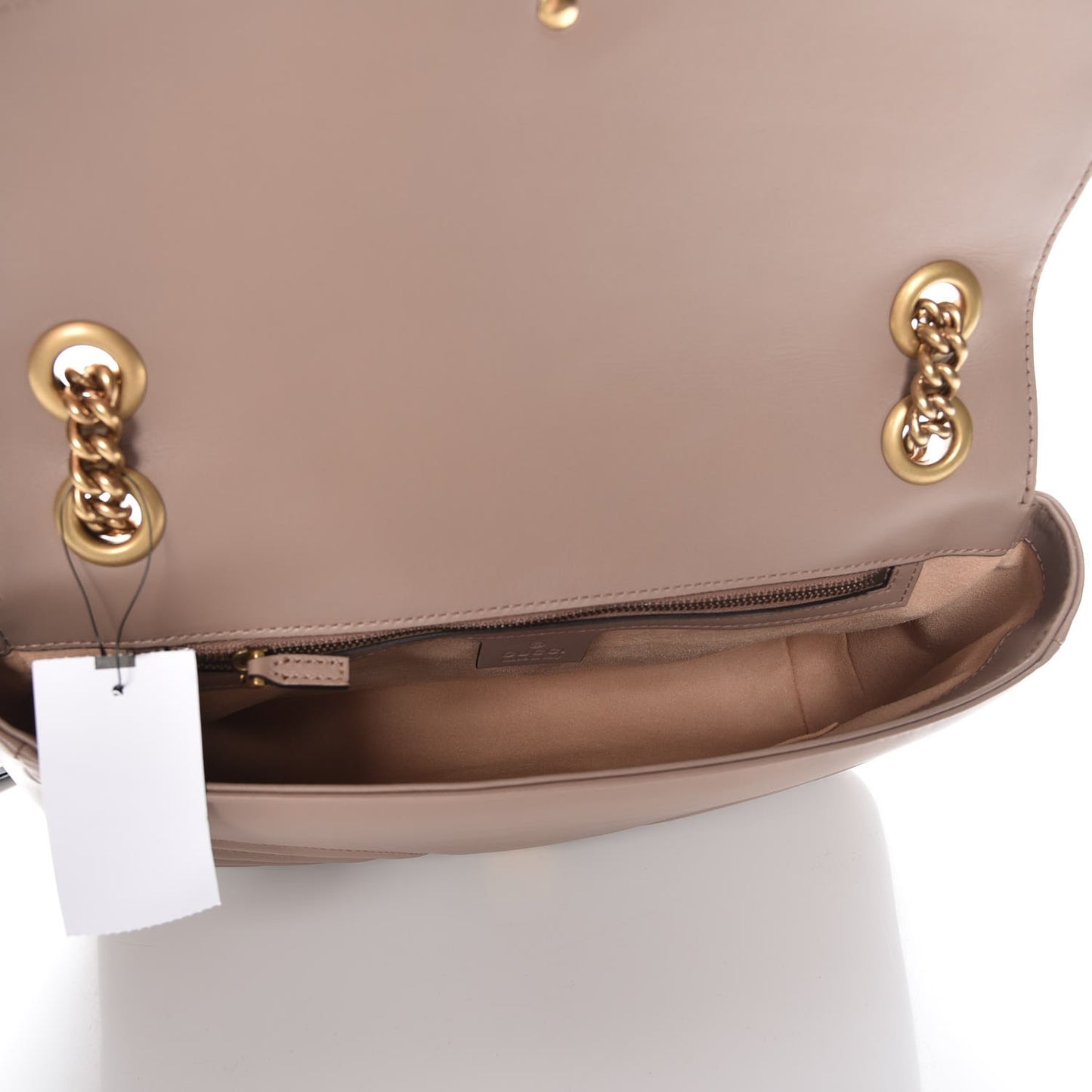Calfskin Matelasse Medium GG Marmont Shoulder Bag Porcelain Rose