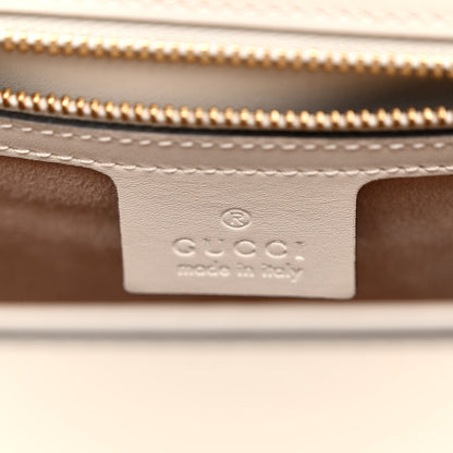 Gucci Calfskin Small Sylvie Shoulder Bag Off White 6 of 10