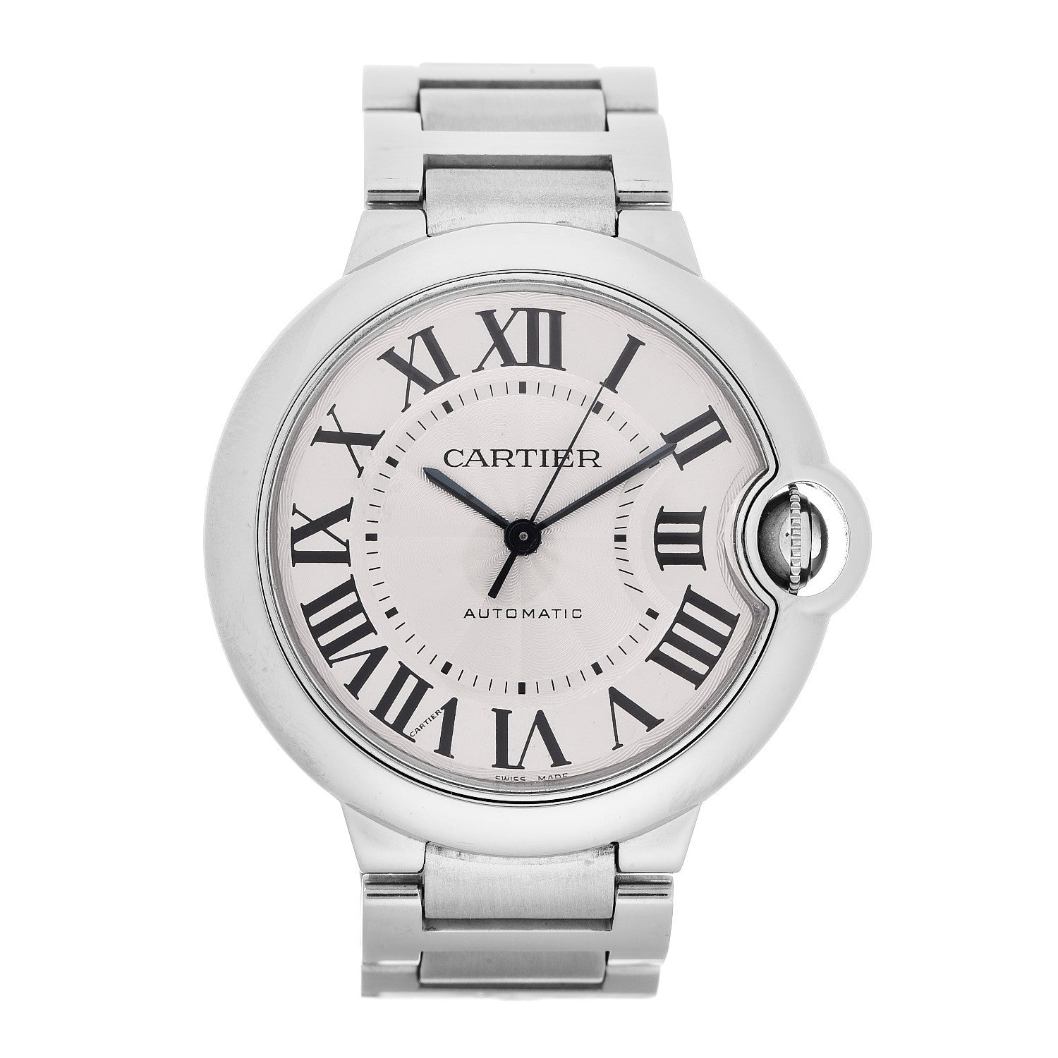Cartier Stainless Steel 36mm Ballon Bleu De Automatic Watch 1 of 5