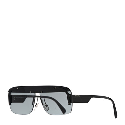 Prada Rectangular Sunglasses SPR 15U Black 1 of 7