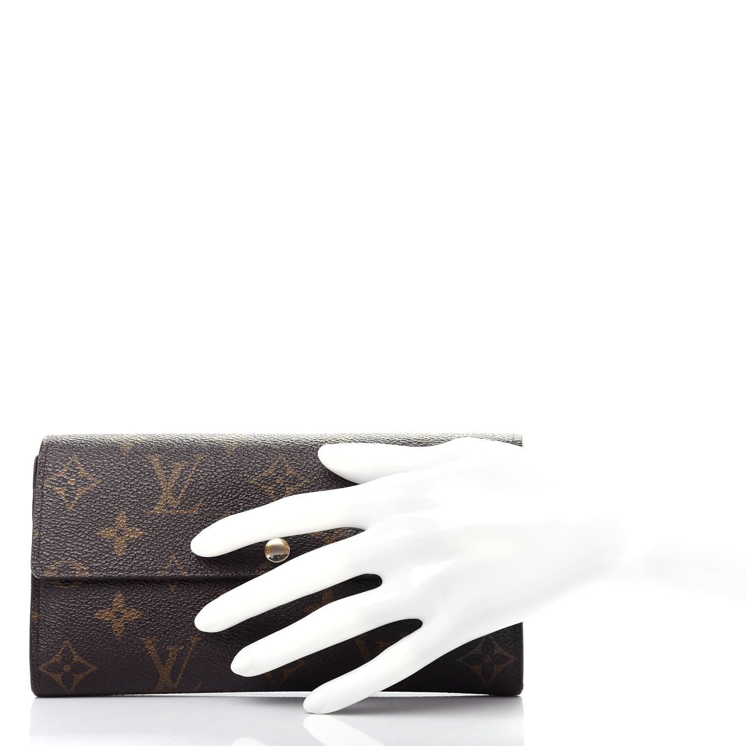 Louis Vuitton Monogram Sarah Wallet 2 of 12
