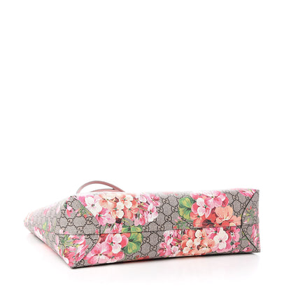 Gucci GG Supreme Monogram Blooms Medium Reversible Tote Beige Multicolor Dry Rose 5 of 13
