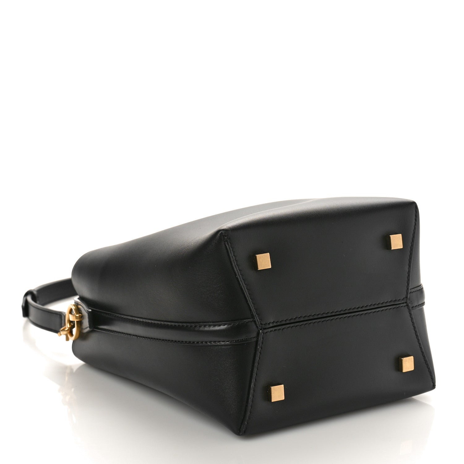 Saint Laurent Shiny Calfskin Le 37 Bucket Bag Black 4 of 8