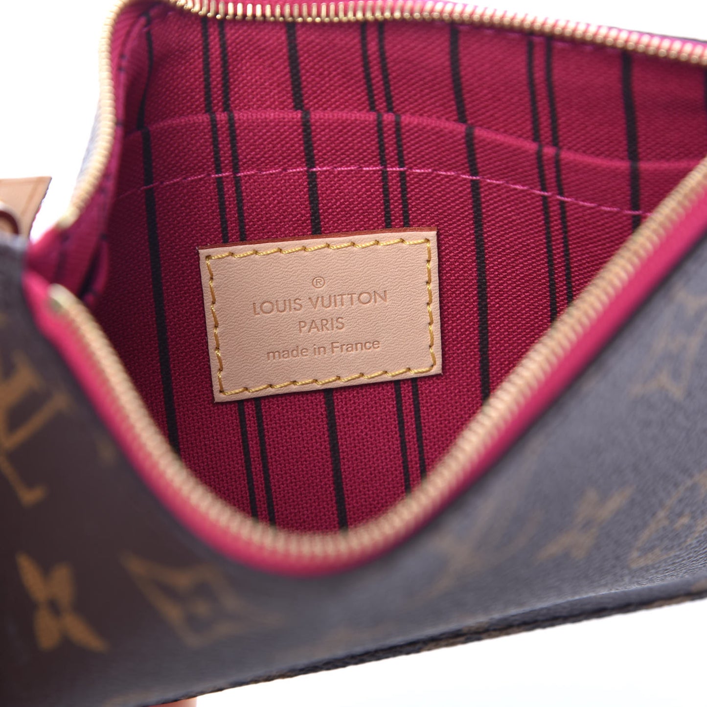 Monogram Neverfull PM Pochette Pivoine