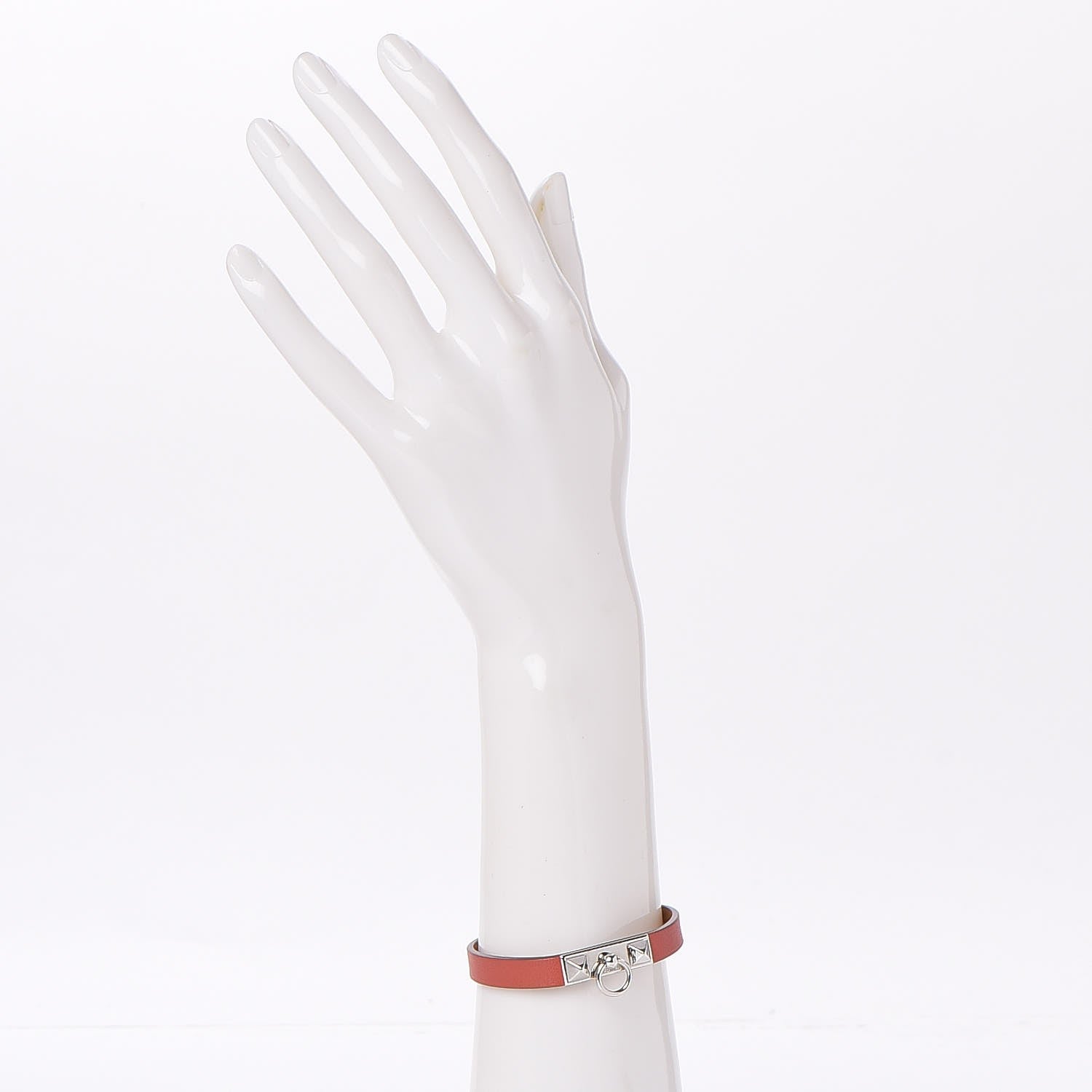 Hermes Swift Micro Rivale Bracelet S Sanguine 2 of 7